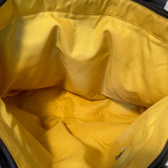 NWOT BAGGALLINI TOTE IN GRAY. 17” W x 10 1/2” H x 5” D. - Picture 8 of 10